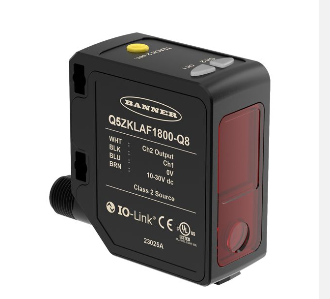 Banner - Sensor de medición láser con IO-Link - Serie Q5Z