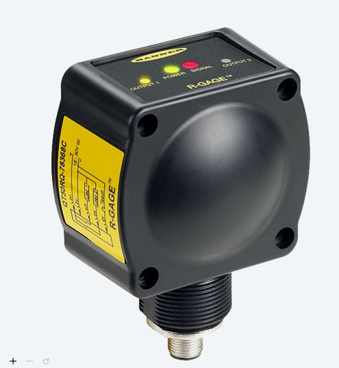 Banner - Sensor de radar para evitar colisiones serie QT50R Serie QT50R