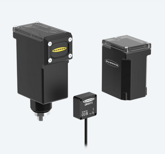 Banner - Proporciona datos de vibración completos mediante conexión por cable o inalámbrica. Sensores de vibración de 3 ejes